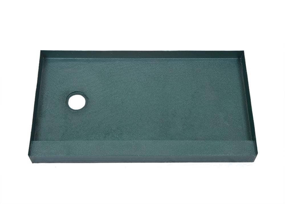 30" x 54" TileBasin (Left Drain) Shower Base for Tile KBRS