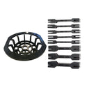 Linear Shower Drain Oval Grate 36