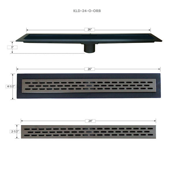 Low Profile Flat Cover Drain