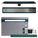 42” x 61” Linear Shower Kit - KBRS - ShowerBase.com
