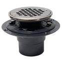 Premier Shower Drain with Stainless Steel Round Strainer - KBRS - ShowerBase.com