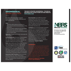 ShowerSeal® Tile Shower Waterproofing (3.5 US GALLON) - KBRS - ShowerBase.com