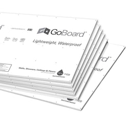 6 sheet Waterproof Backer Board Kit - KBRS - ShowerBase.com